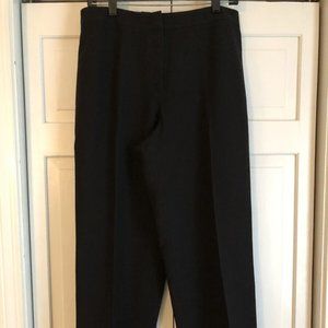 Talbots Dress Pants Black Size 12 Wool